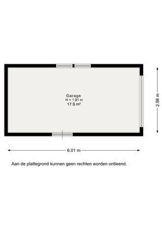 Floorplan - Hoofdweg 257-259, 9621 AK Slochteren